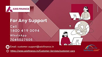 AXIS FINANCE Personal Loan Support: BankBriz