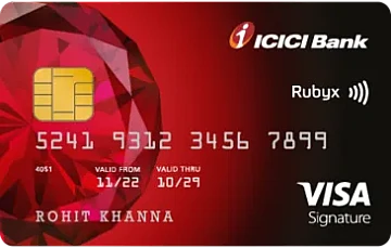 ICICI RUBYX Credit Card Product from Bankbriz