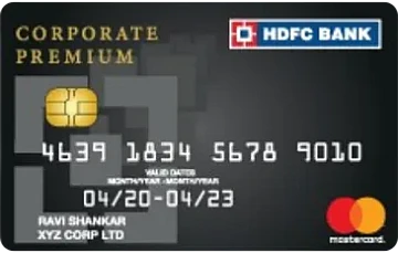 HDFC CORPORATE Credit Card Product from Bankbriz